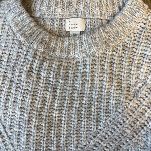 A New Day Chunky Gray Sweater
